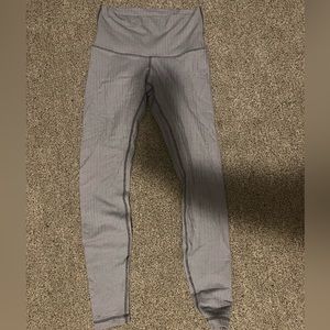 Lululemon Size 6 25 inch grey leggings